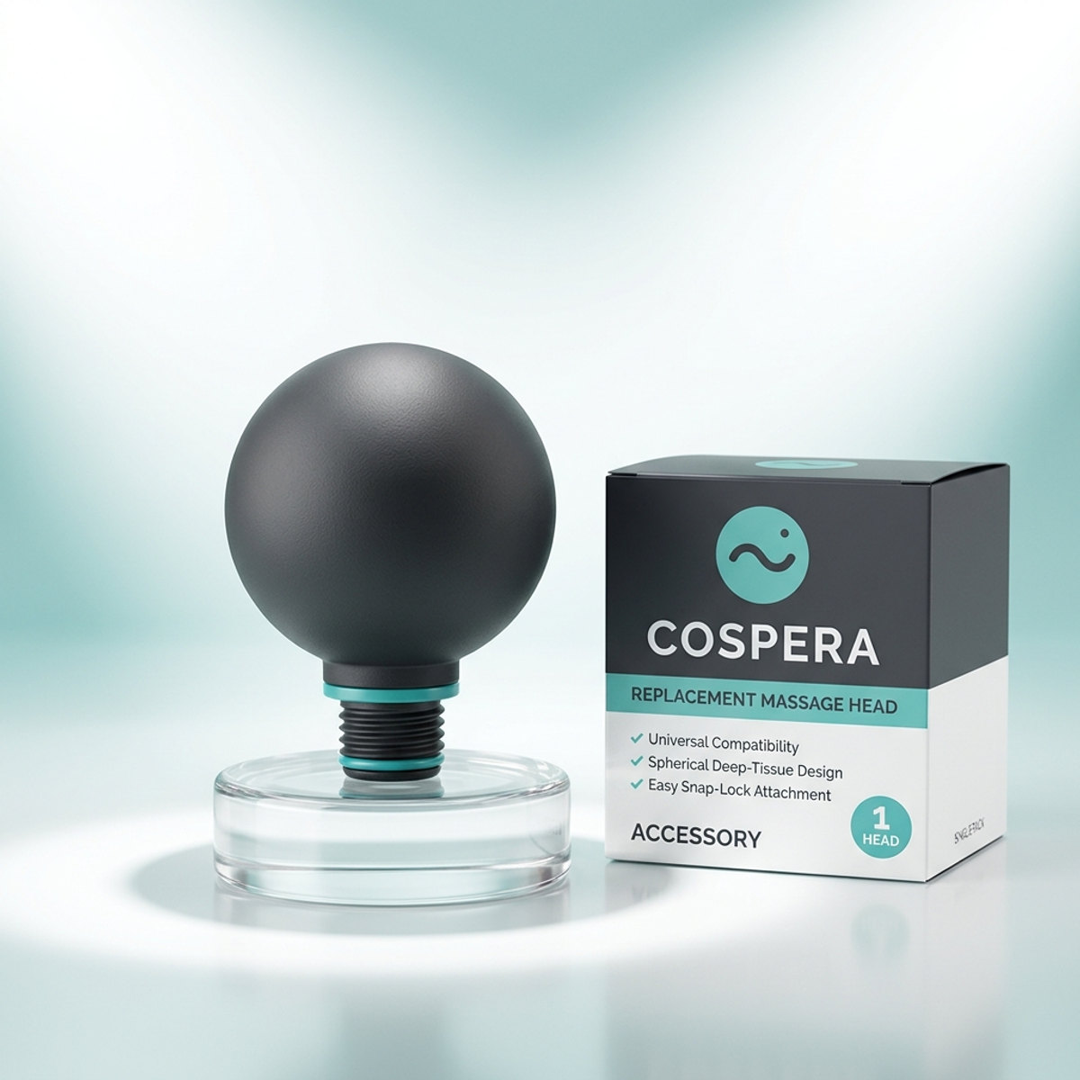 Replacement Massage Heads — Product Image